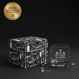  - İsme Özel Prestijli Viski Bardağı