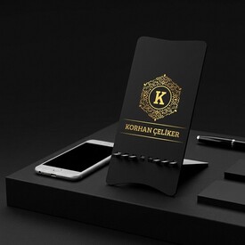  - İsme Özel Telefon Standı