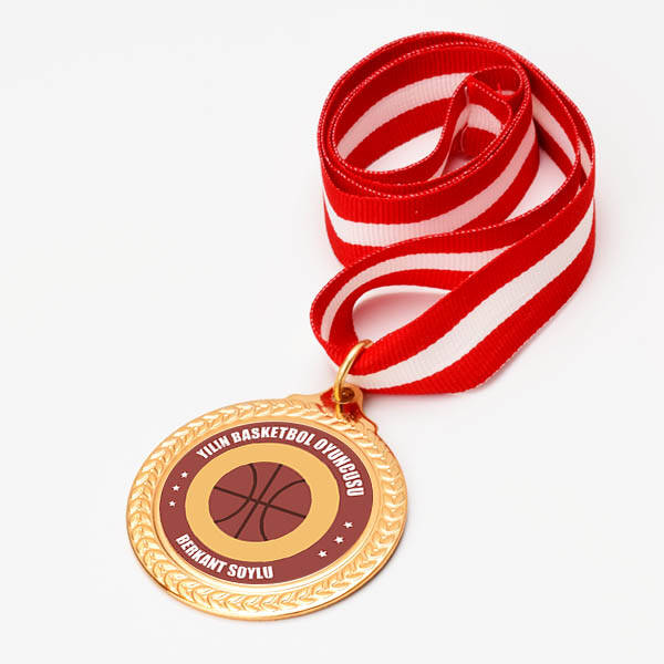 İsme Özel Yılın Basketbolcusu Madalyonu
