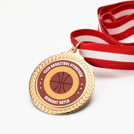 İsme Özel Yılın Basketbolcusu Madalyonu - Thumbnail