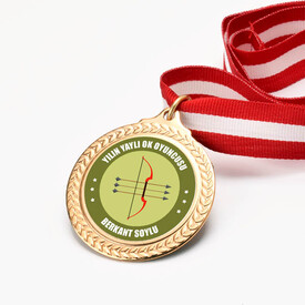 İsme Özel Yılın Okçusu Madalyonu - Thumbnail