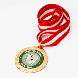 - İsme Özel Yılın Poker Oyuncusu Madalyonu