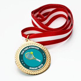İsme Özel Yılın Tenis Oyuncusu Madalyonu - Thumbnail