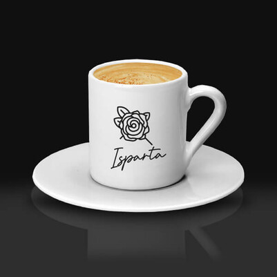  - Isparta Temalı Kahve Fincanı