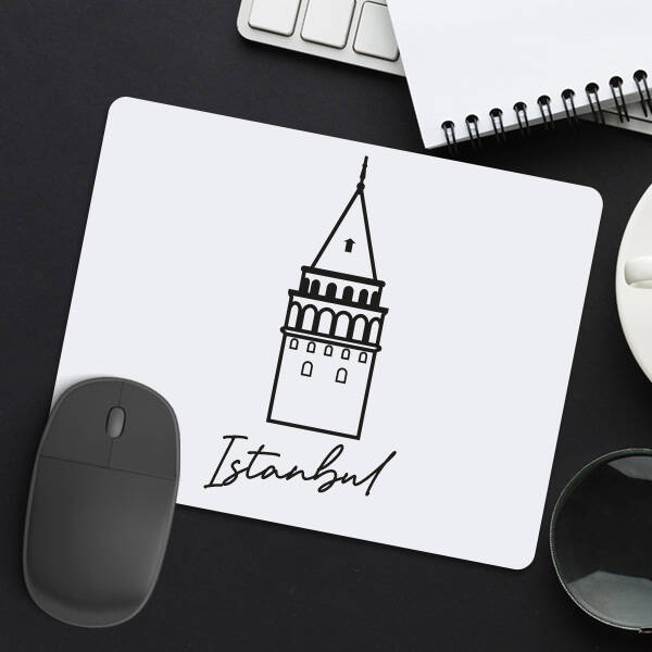 İstanbul Galata Kulesi Tasarımlı Mousepad