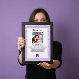 İyi ki Benim Annemsin Sertifikası - Thumbnail