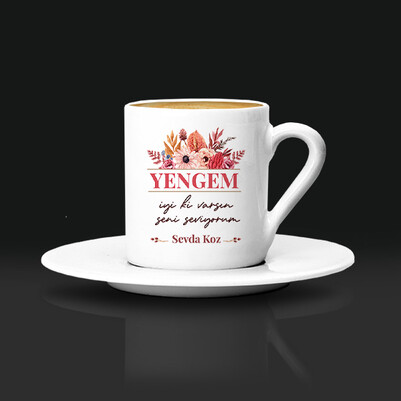 İyi Ki Varsın Canım Yengem Kahve Fincanı - Thumbnail