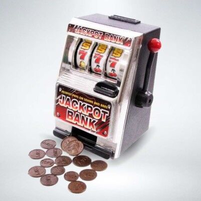Jackpot Bank - Slot Makinesi Şeklinde Kumbara - Thumbnail