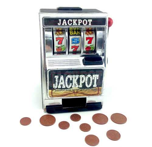 Jackpot Bank - Slot Makinesi Şeklinde Kumbara