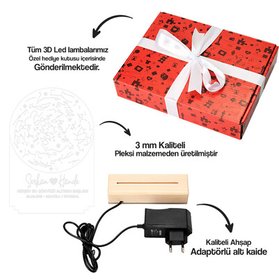 Joystick Tasarımlı 3d Led Lamba - Thumbnail