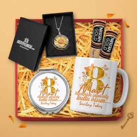  - Kadınlar Günü İçin Konsept Hediye Kutusu