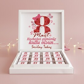  - Kadınlar Gününe Özel Çikolata Kutusu