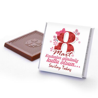 Kadınlar Gününe Özel Çikolata Kutusu - Thumbnail