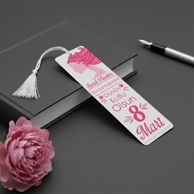  - Kadınlar Gününe Özel Kitap Ayracı