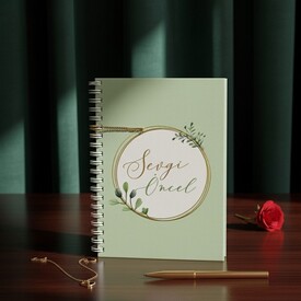  - Kadınlara Özel İsim Yazılı Defter