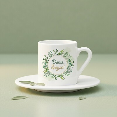  - Kadınlara Özel Şık Kahve Fincanı