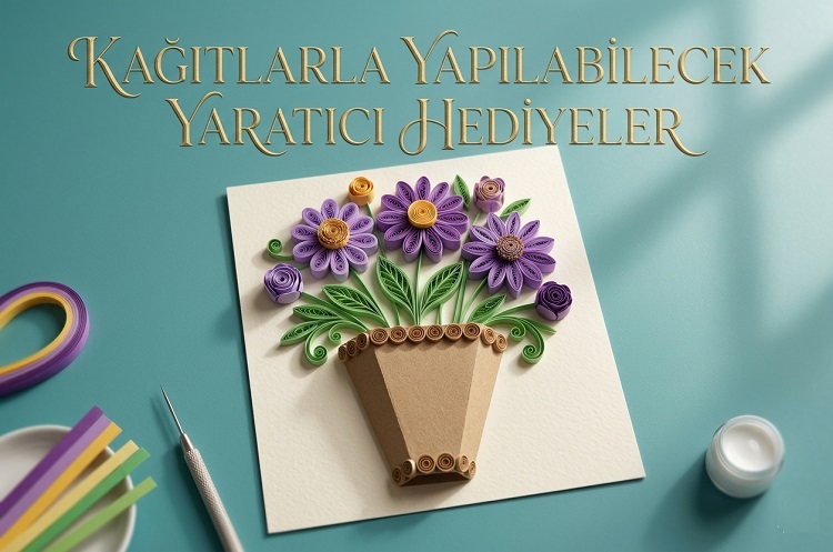 Kağıtlarla Yapılabilecek Yaratıcı Hediyeler