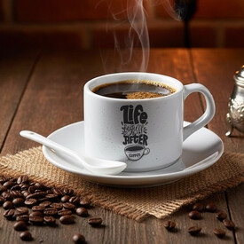  - Kahvesiz Olmaz Tasarımlı Nescafe Fincanı