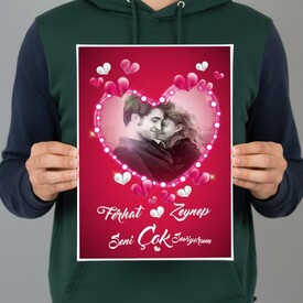  - Kalbimdeki Sen Kanvas Tablo