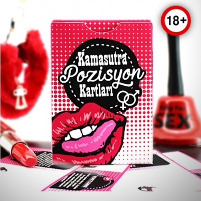 Kamasutra Pozisyon Kartları 50 Adet - Thumbnail