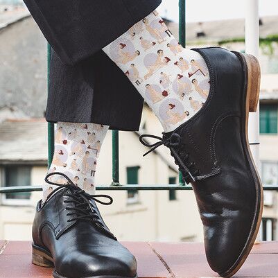 Kamasutra Pozisyonları Erkek Çorabı - Thumbnail