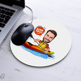 Kanocu Erkek Karikatürlü Mousepad - Thumbnail