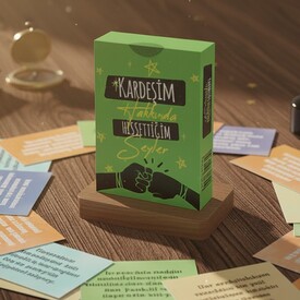  - Kardeşim Hakkında Hissettiğim Şeyler Kartları