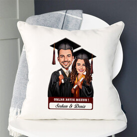 En Başarılı Kadın Nörolog Karikatürlü Anahtarlık - Thumbnail