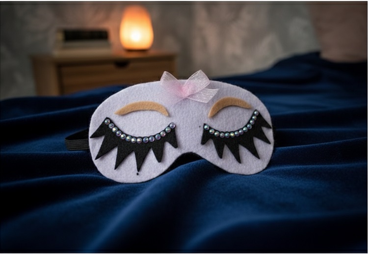 Keçeden Uyku Maskesi Yapımı