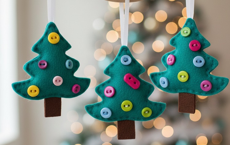 Keçeden Yılbaşı Ağacı Yapımı