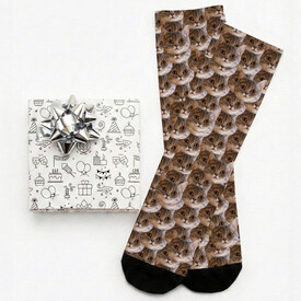 Kedinizin Fotosuna Özel Çorap - Thumbnail