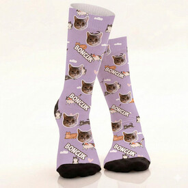  - Kedinizin İsmine ve Fotosuna Özel Çorap