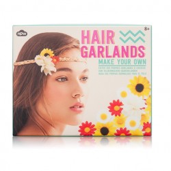 Kendin Yap Çiçekli Saç Bandı Kiti - Thumbnail