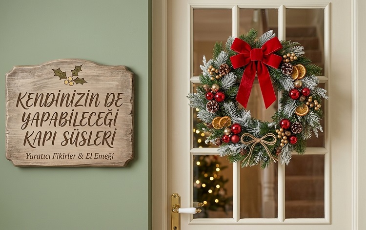 Kendinizin de Yapabileceği Kapı Süsleri