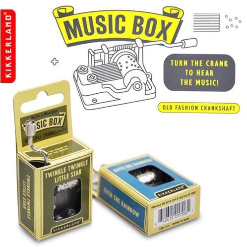 Kikkerland Music Box - Müzik Kutusu