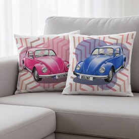  - Kişiye Özel 2'li Vosvos Yastık Seti