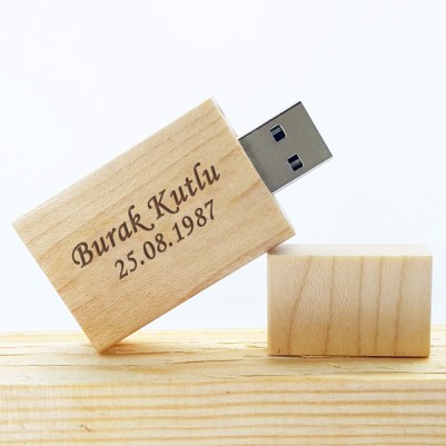  - Kişiye Özel Ahşap USB Bellek