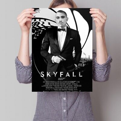  - Kişiye Özel Ajan Temalı Film Posteri