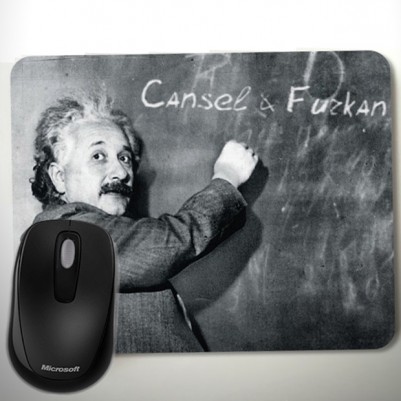  - Kişiye Özel Albert Einstein Mousepad