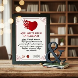  - Kişiye Özel AŞK Üniversitesi Diploması