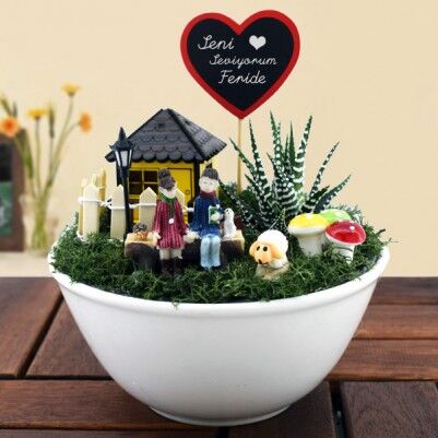 Kişiye Özel Aşkımızın Mini Bahçesi - Thumbnail