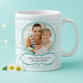  - Kişiye Özel Canım Annem Kupa Bardak