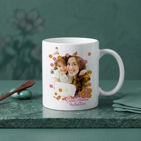  - Kişiye Özel Çiçek Annem Kahve Kupası