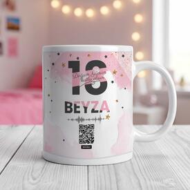 Kişiye Özel Doğum Günü Hediye Seti – Kupa, Kitap ve 100 Mesaj Kartı - Thumbnail