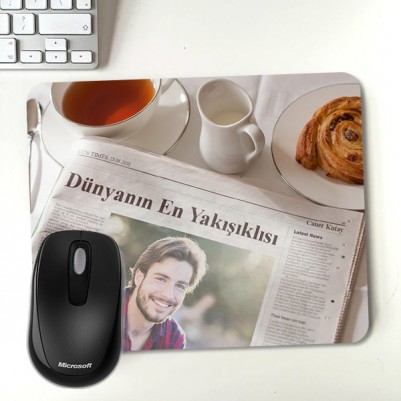  - Kişiye Özel Dünyanın En Yakışıklısı Mousepad