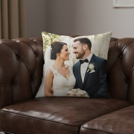  - Kişiye Özel Fotoğraflı Kare Yastık