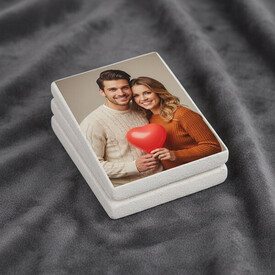  - Kişiye Özel Fotoğraflı Taş Buzdolabı Magneti