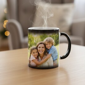  - Kişiye Özel İki Fotoğraflı Sihirli Kupa Bardak