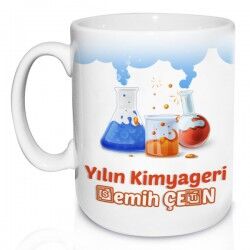 Kişiye Özel Kimyager Kupa Bardak - Thumbnail