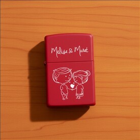  - Kişiye Özel Kırmızı Çakmak